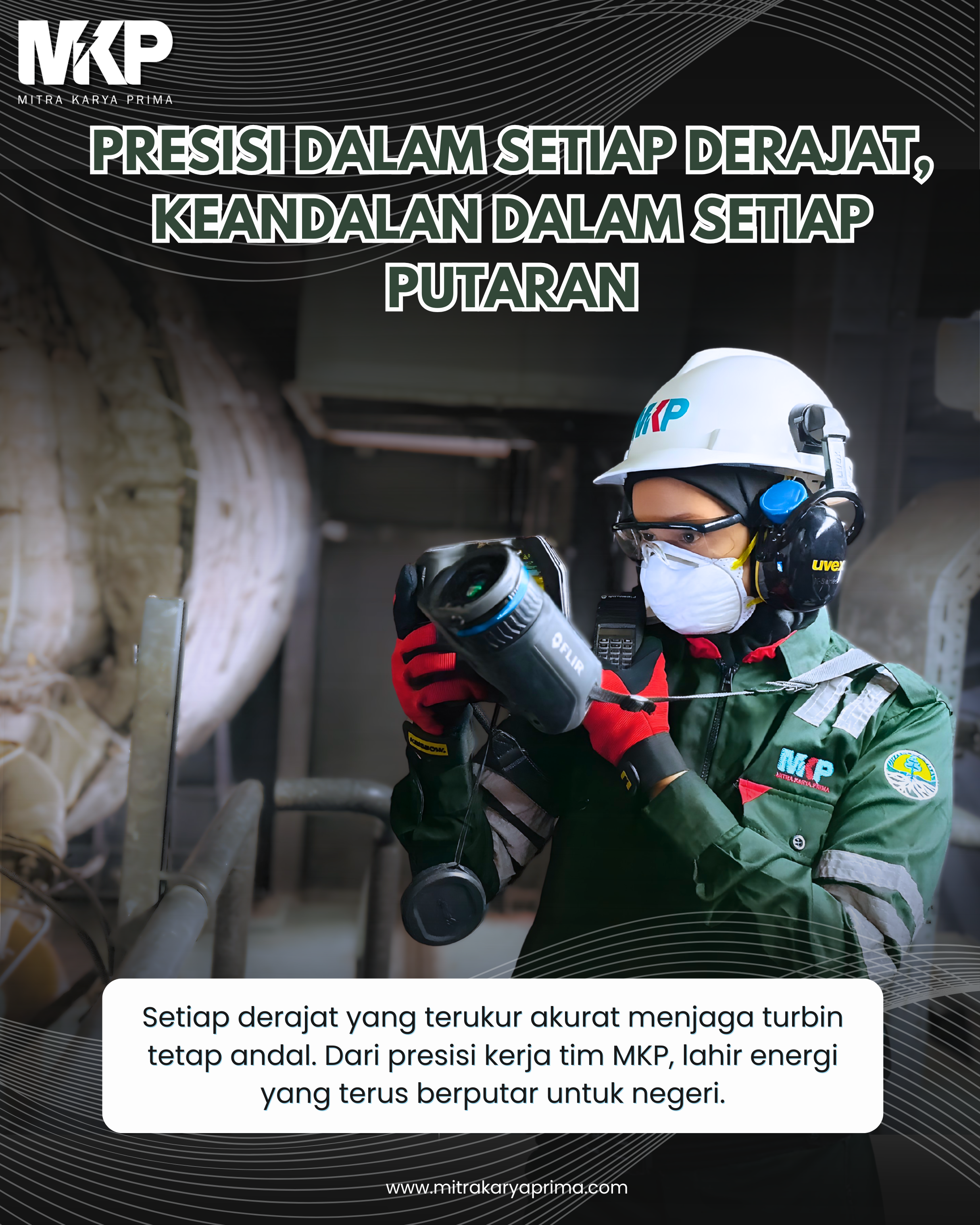 Presisi Dalam Setiap Derajat, Keandalan Dalam Setiap Putaran.