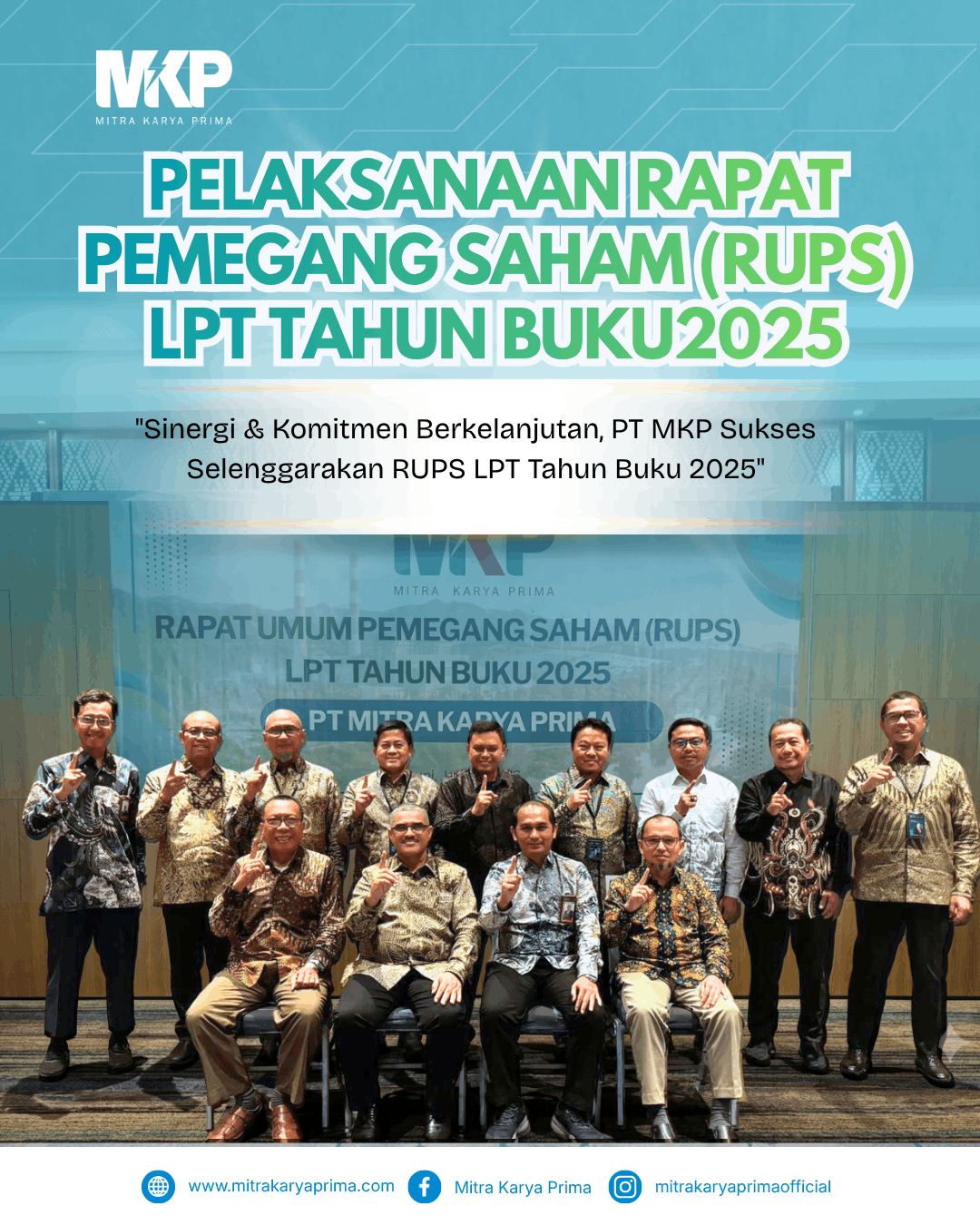 Pelaksanaan RUPS LPT Tahun Buku 2025