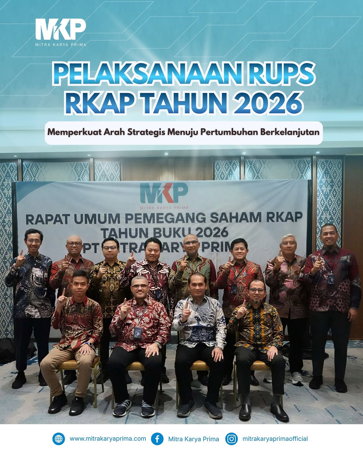Pelaksanaan RUPS RKAP Tahun 2026